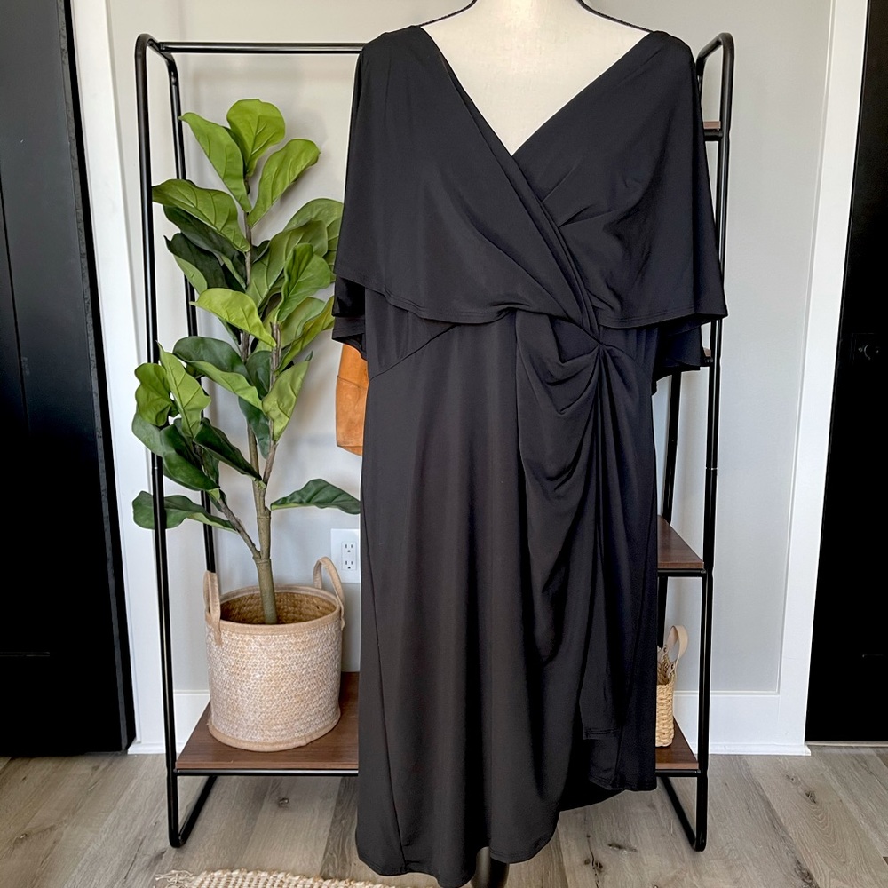 Cushnie x Target Black Asymmetrical Dress